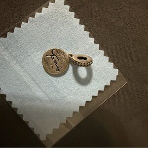 Pandora Silver Engraved Charm